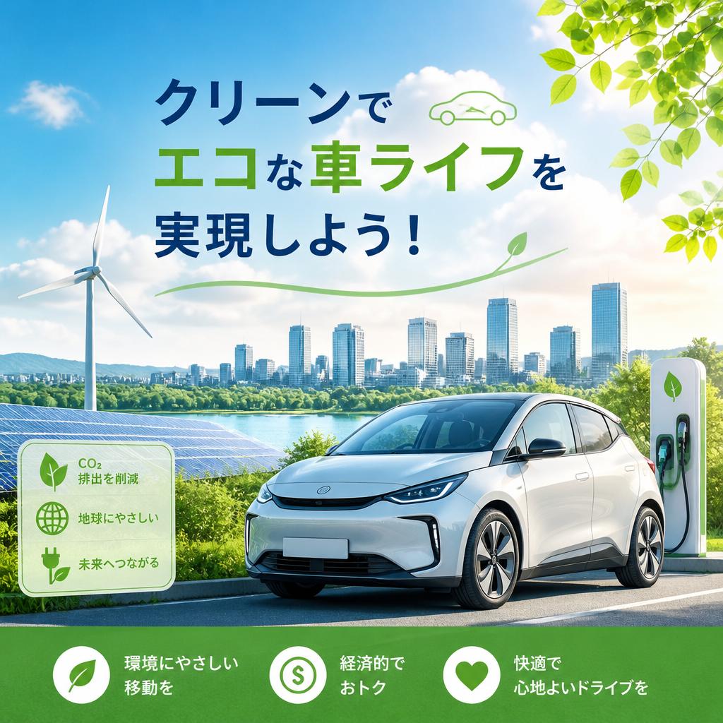 クリーンでエコな車ライフを実現しよう！