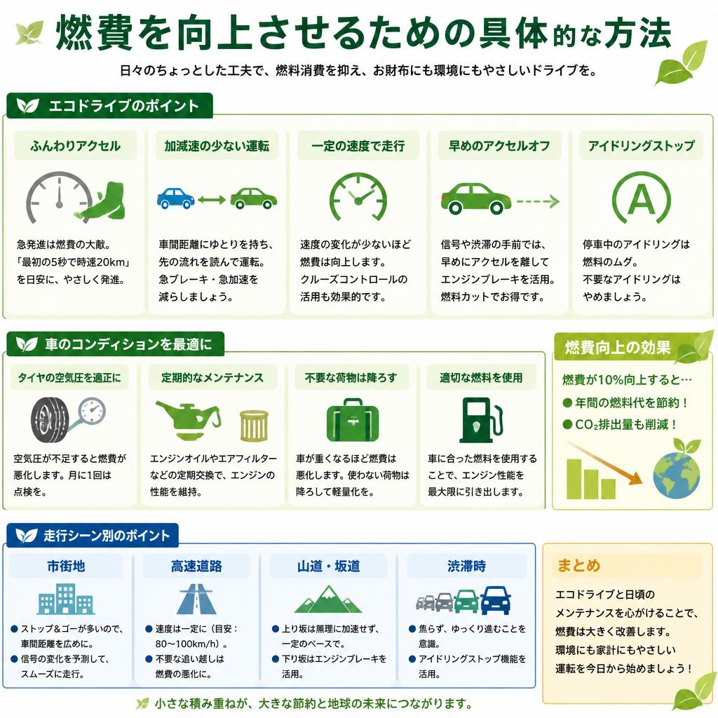 4. 燃費向上のためのベストプラクティス