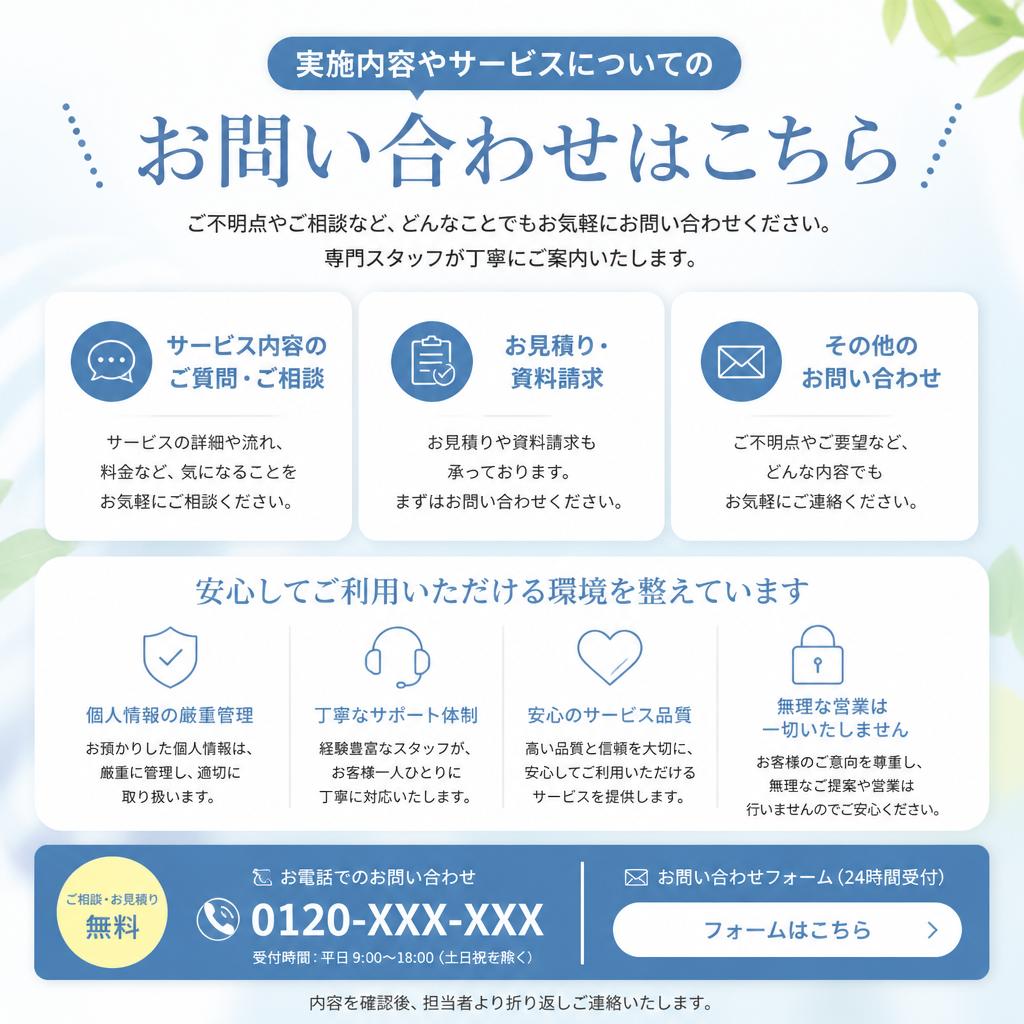 7. お問い合わせ・相談窓口