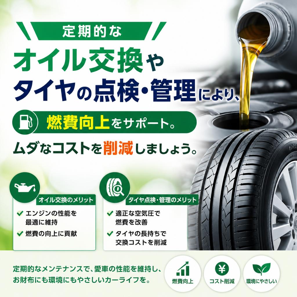 燃費向上の秘訣
